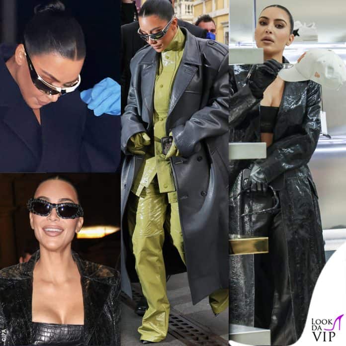 Kim Kardashian alla Milano Fashion Week