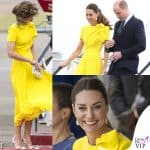 i look colorati e studiati di kate middleton in tour ai caraibi con il marito william