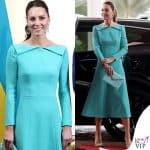Kate Middleton luce sobre la gira por el Caribe