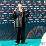 Tappeto Eurovision Turchese Bianco aspetto Valentino