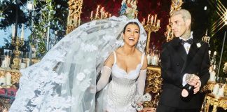 matrimonio Kravis Kourtney Kardashian Travis Barker abiti Dolce Gabbana 6