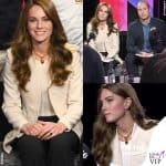 kate middleton in radio con la collana a cuore