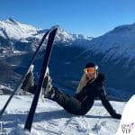 le vacanze di Ilary Blasi e Michelle Hunziker sulla neve a Saint Moritz