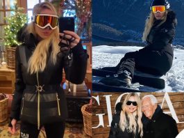 le vacanze di Ilary Blasi e Michelle Hunziker sulla neve a Saint Moritz