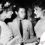 Gina Lollobrigida Liz Taylor 1961 abito Christian Dior