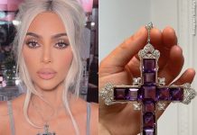 Kim Kardashian compra all'asta la croce Attallah di Lady Diana