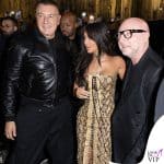 Kim Kardashian in Dolce Gabbana alla Milano Fashion Week 