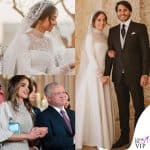 i dettagli di look al matrimonio della principessa Iman di Giordania