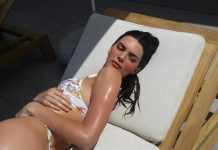 Kendall Jenner bikini Heavy Manners lato B