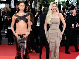 Irina Shayk e Gigi Hadid a Cannes 76