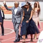 Michelle Obama in Dries Van Noten alla laurea della figlia Sasha