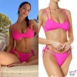 Paola Di Benedetto Goldenpoint pink bikini