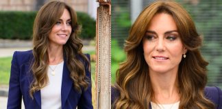 Kate Middleton mostra la nuova acconciatura