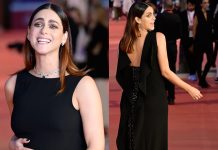 Miriam Leone Festa del Cinema di Roma vestito Fendi gioielli Bulgari orologio Omega