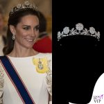 I look di Kate Middleton alla visita di Stato del presidente coreano Yoon Suk Yeol