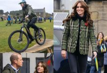 il principe William e Kate Middleton in Scozia: lei è perfetta nella giacca trapuntata di Burberry