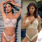 Elisabetta Canalis e Belen Rodriguez in lingerie Intimissimi