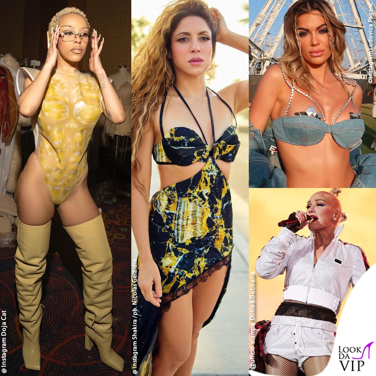 Da Paris Hilton a Shakira: al Coachella le vip si fanno guardare