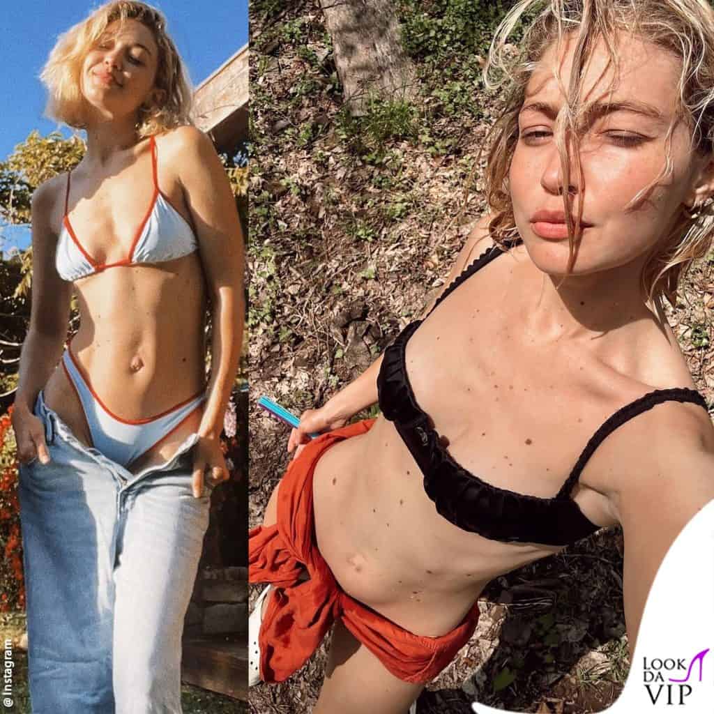 Gigi Hadid festeggia il compleanno con in look comodi ma sensuali