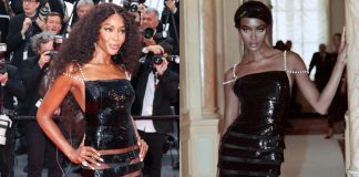 Naomi Campbell in Chanel a Cannes 77