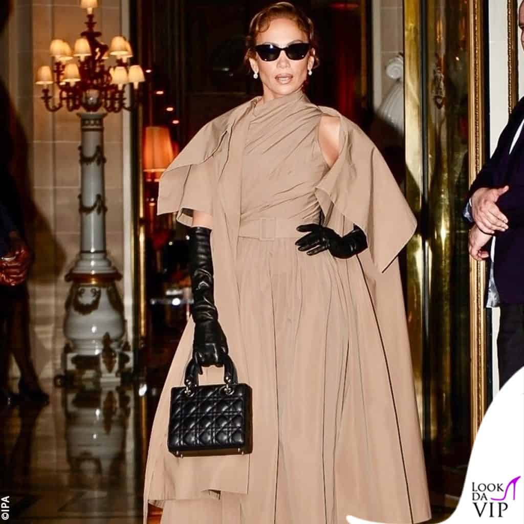 Jennifer Lopez a Parigi per la sfilata Dior