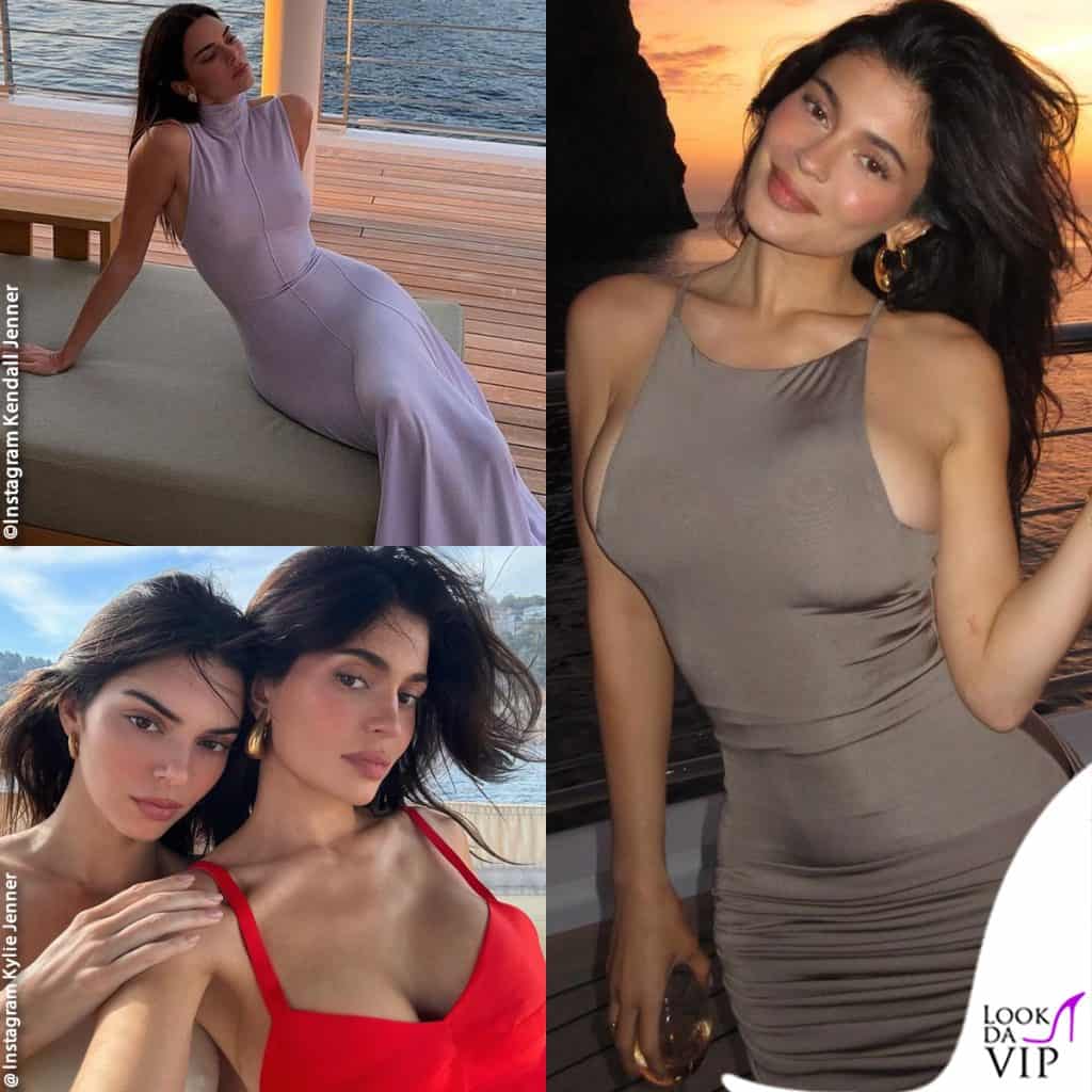 Kylie e Kendall Jenner, vacanze di lusso in barca in Spagna