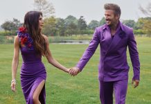 David e Victoria Beckham rimettono gli abiti nuziali per festeggiare i 25 anni di matrimonio