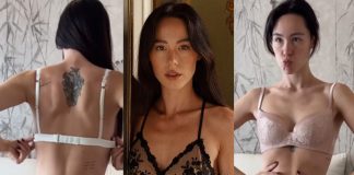 Aurora Ramazzotti in lingerie Intimissimi