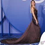 Chiara Ferragni in Dsquared2 sul red carpet dei CNMI Sustainable Fashion Awards