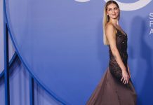 Chiara Ferragni in Dsquared2 sul red carpet dei CNMI Sustainable Fashion Awards