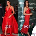 Meghan Markle ricicla l'abito rosso di Carolina Herrera